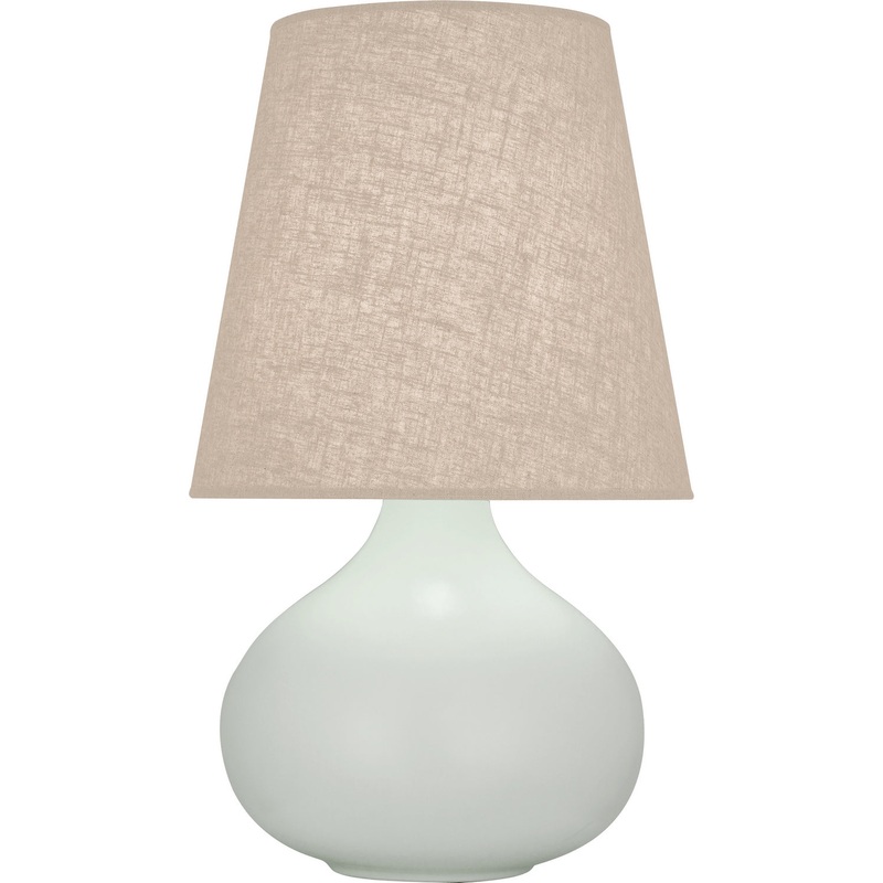 June One Light Accent Lamp in Matte Celadon Glazed