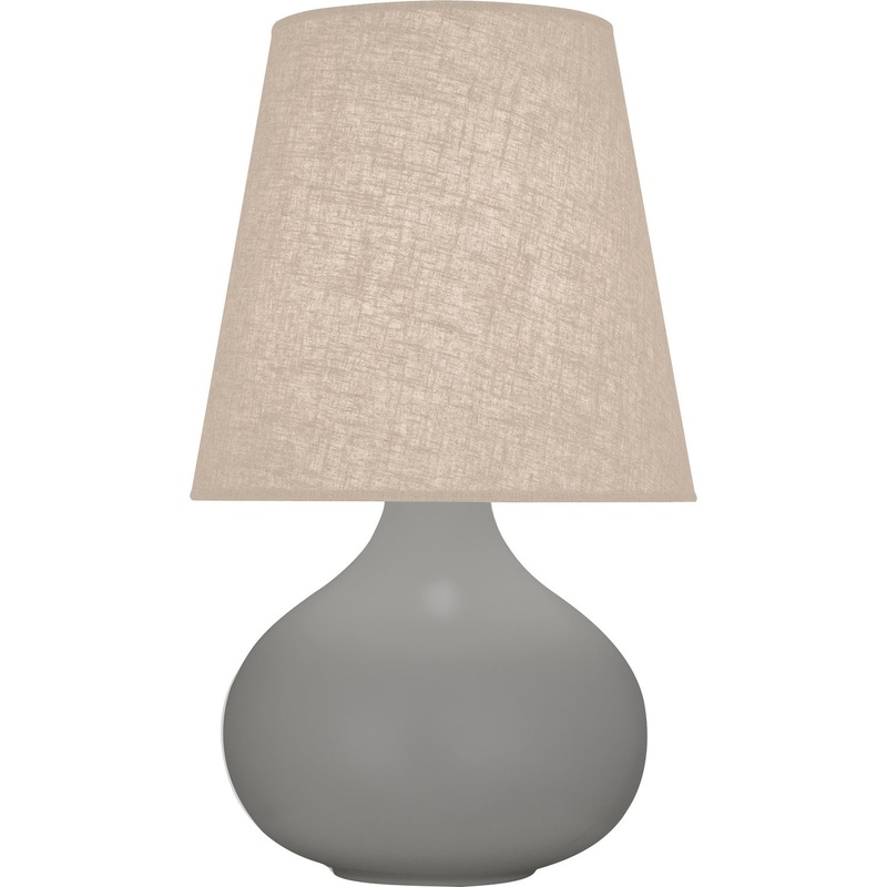 June One Light Accent Lamp in Matte Smoky Taupe Glazed