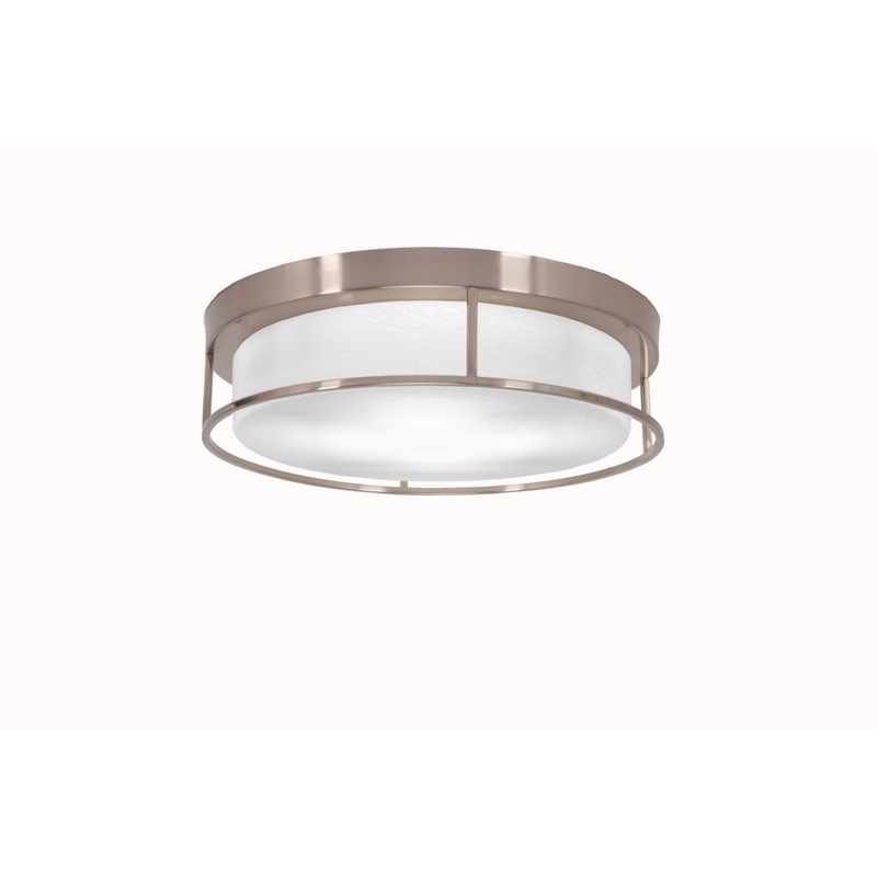 Any Four Light Flush Mount in Brushed Nickel