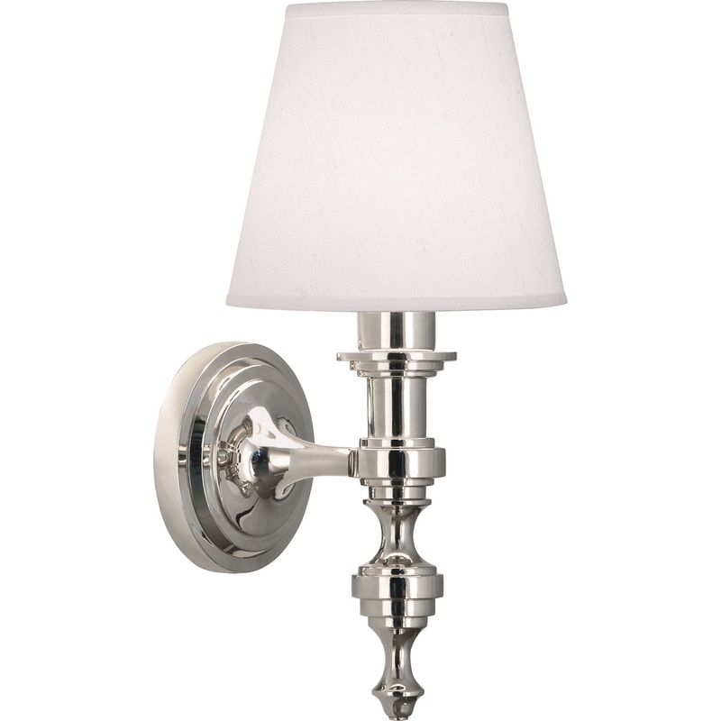 Arthur One Light Wall Sconce in POLISHED NICKEL