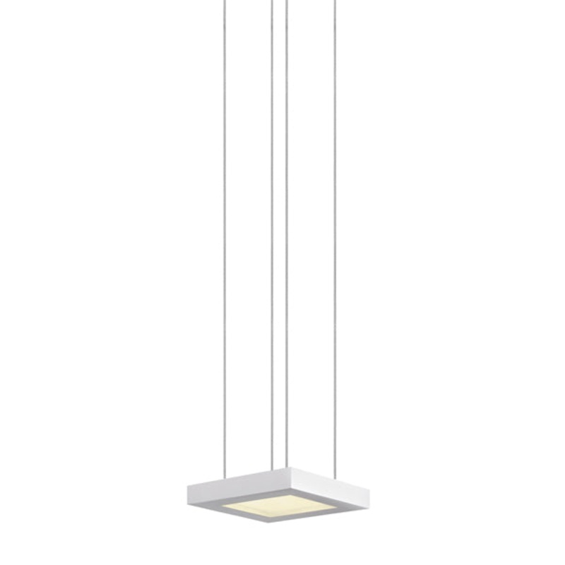 Chromaglo Spectrum LED Pendant in Satin White