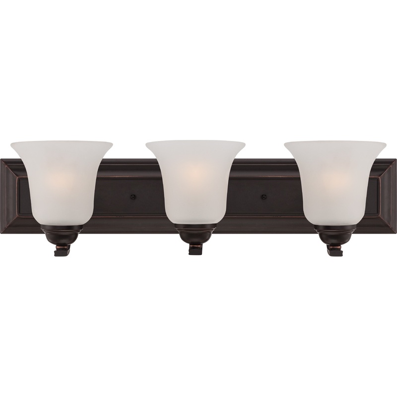 Elizabeth Three Light Vanity in Sudbury Bronze