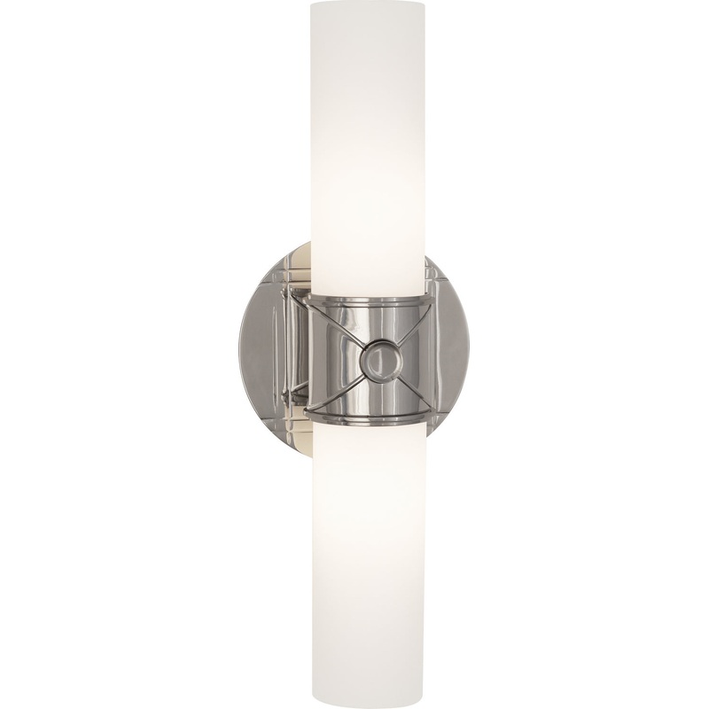 Jonathan Adler Maxime Two Light Wall Sconce in POLISHED NICKEL