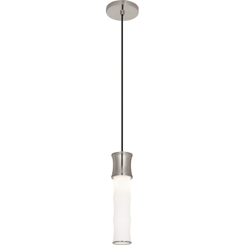Jonathan Adler Meurice LED Pendant in Polished Nickel