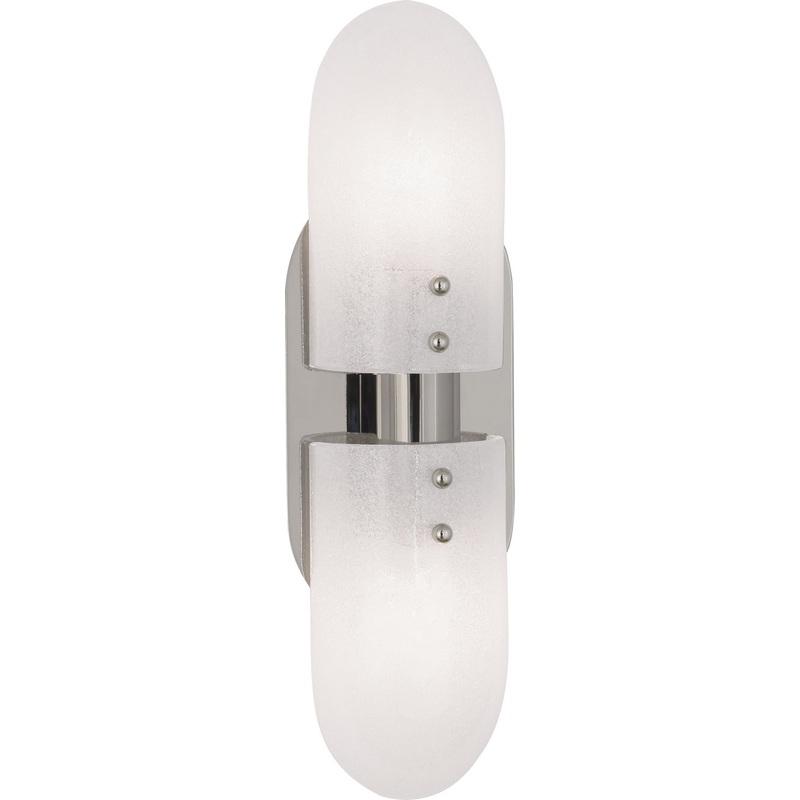 Jonathan Adler Vienna Two Light Wall Sconce in Polished Nickel