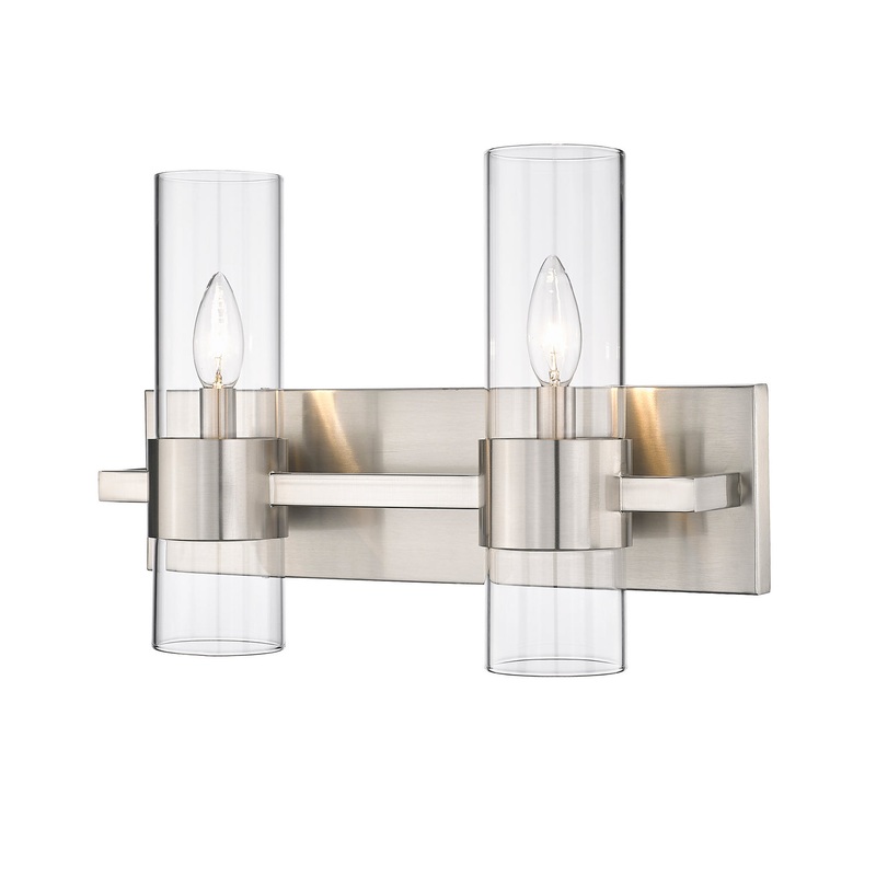 Lawson Two Light Vanity in Brushed Nickel