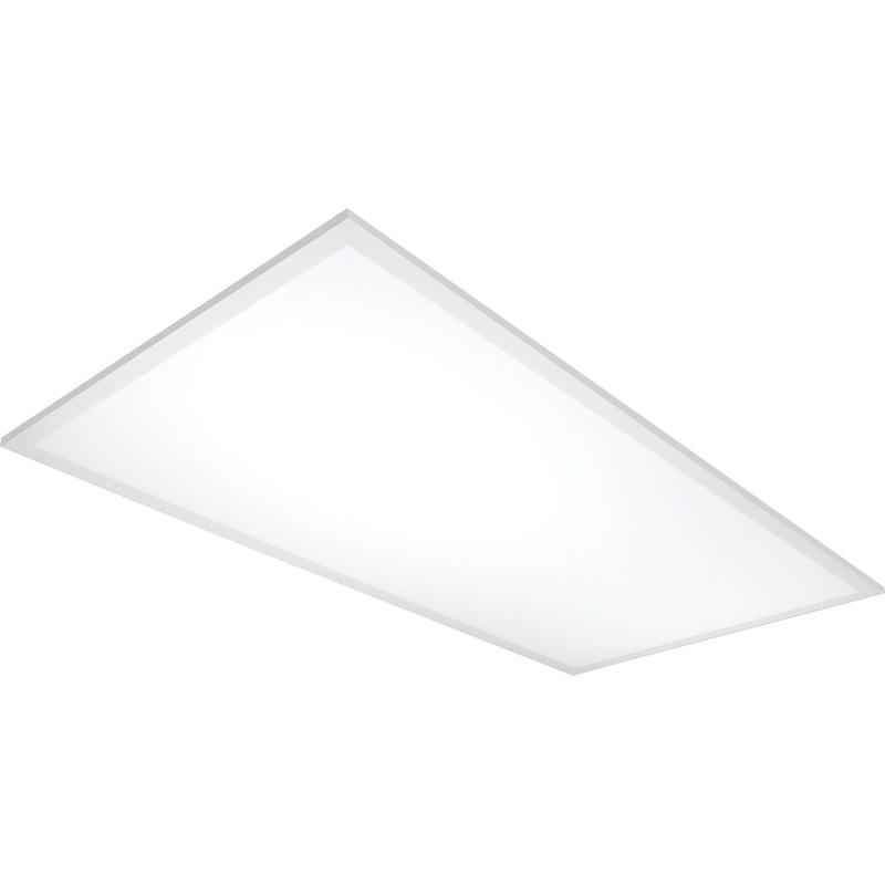LED Flat Panel Fixture in White