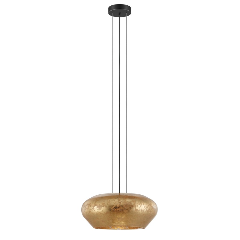 Priorat Three Light Pendant in Gold