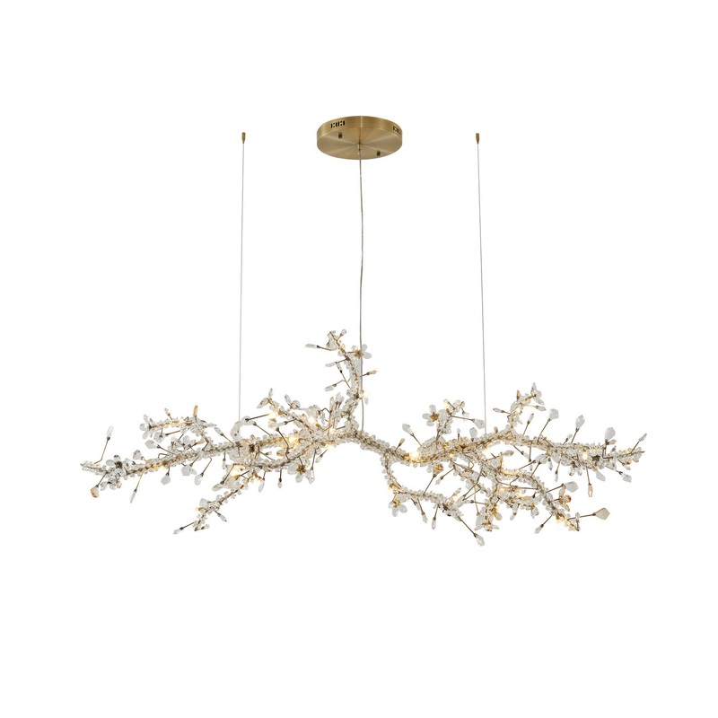 30 Light Chandelier in Gold