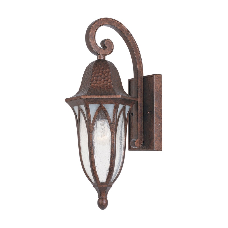 Berkshire One Light Wall Lantern in Burnished Antique Copper