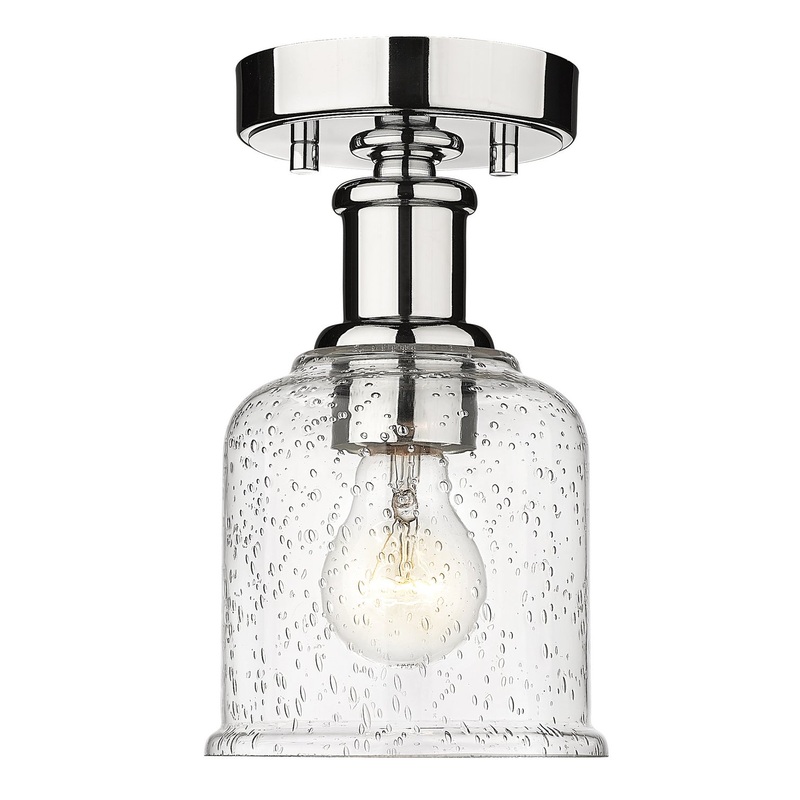 Bryant One Light Flush Mount in Chrome