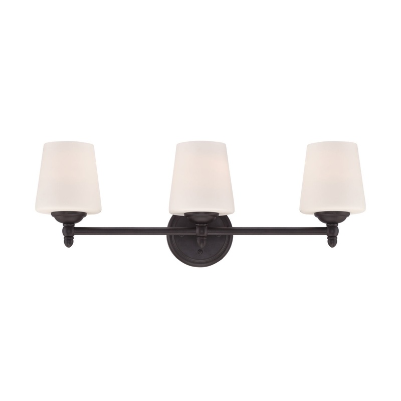 Darcy Three Light Bath Bar in Oil Rubbed Bronze
