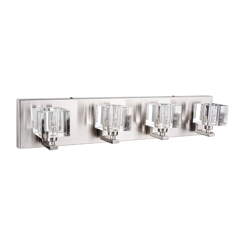 Four Light Wall Sconce in Chrome