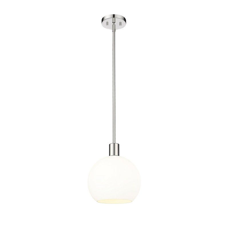 Margo One Light Pendant in Polished Nickel