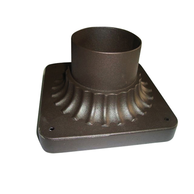 Pier Mounts Cast Pier Mount in Oil Rubbed Bronze
