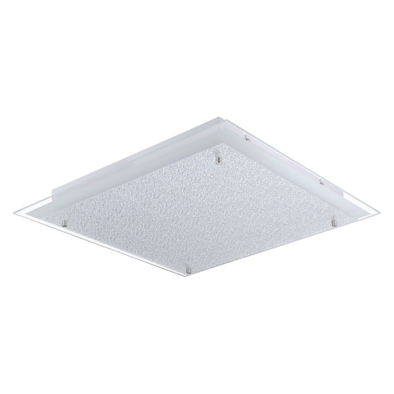 Priola One Light Ceiling Mount in Matte Nickel
