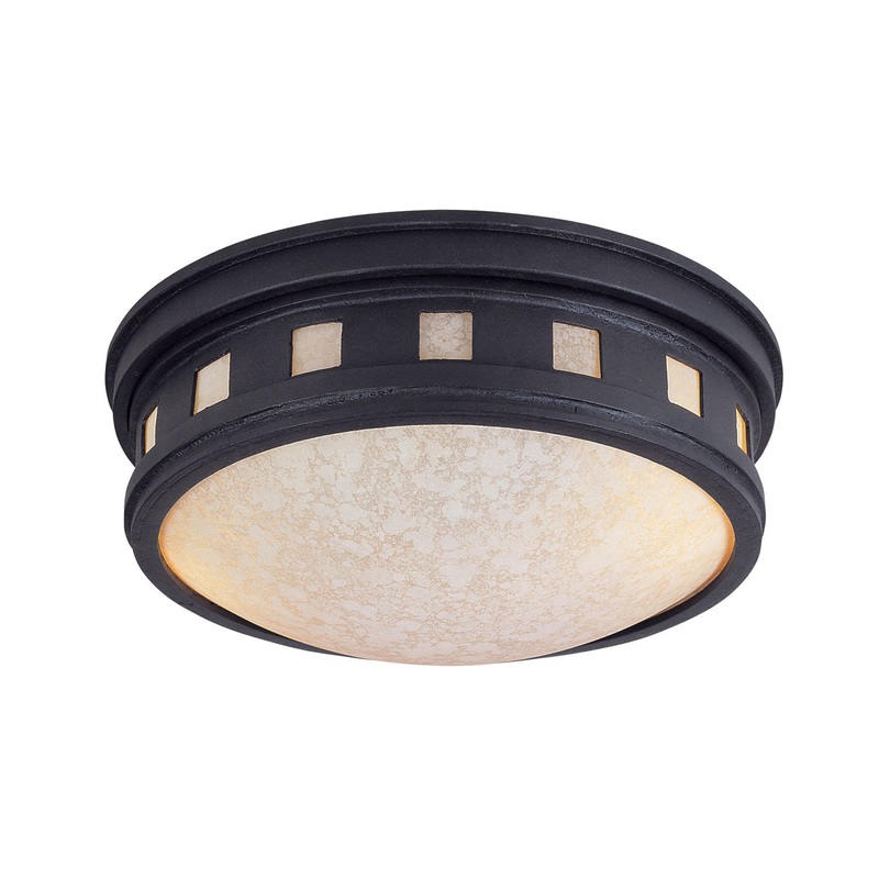 Sedona Two Light Flushmount in Oil Rubbed Bronze