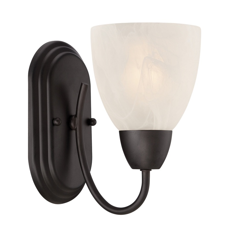 Torino One Light Wall Sconce in Oil Rubbed Bronze