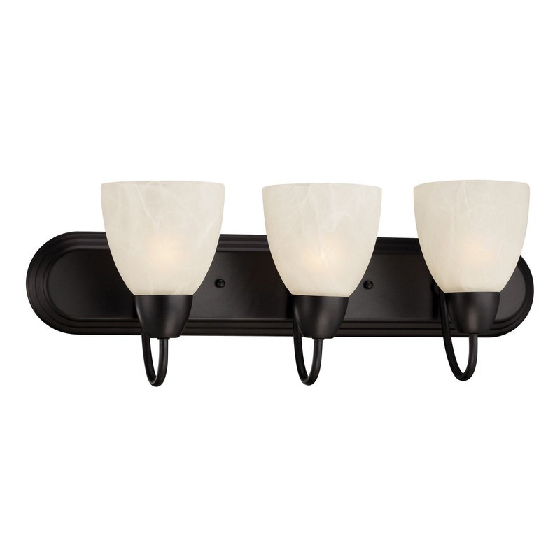 Torino Three Light Bath Bar in Oil Rubbed Bronze