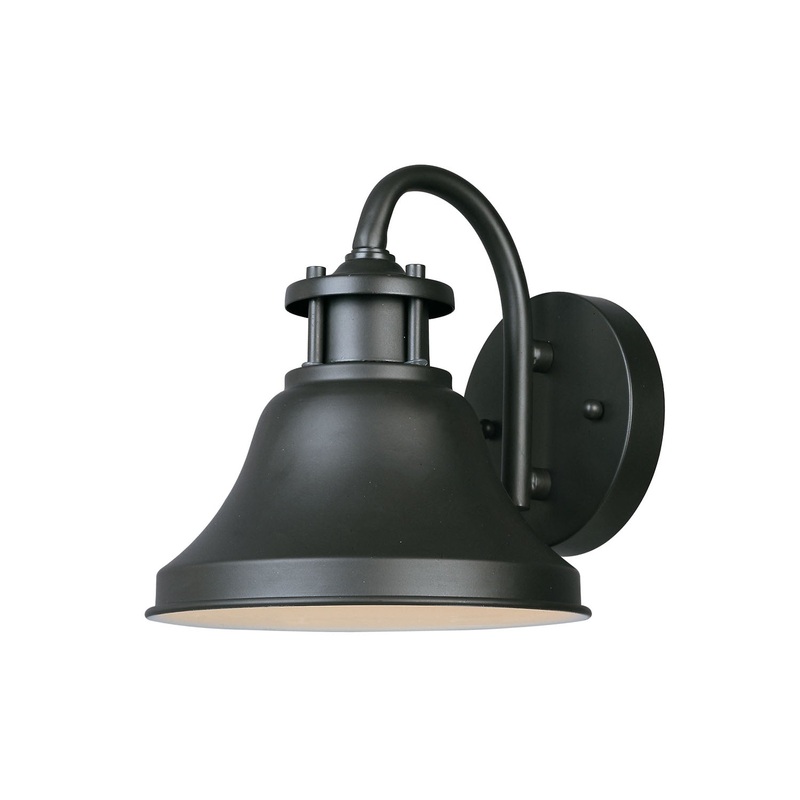 Bayport One Light Wall Lantern in Bronze
