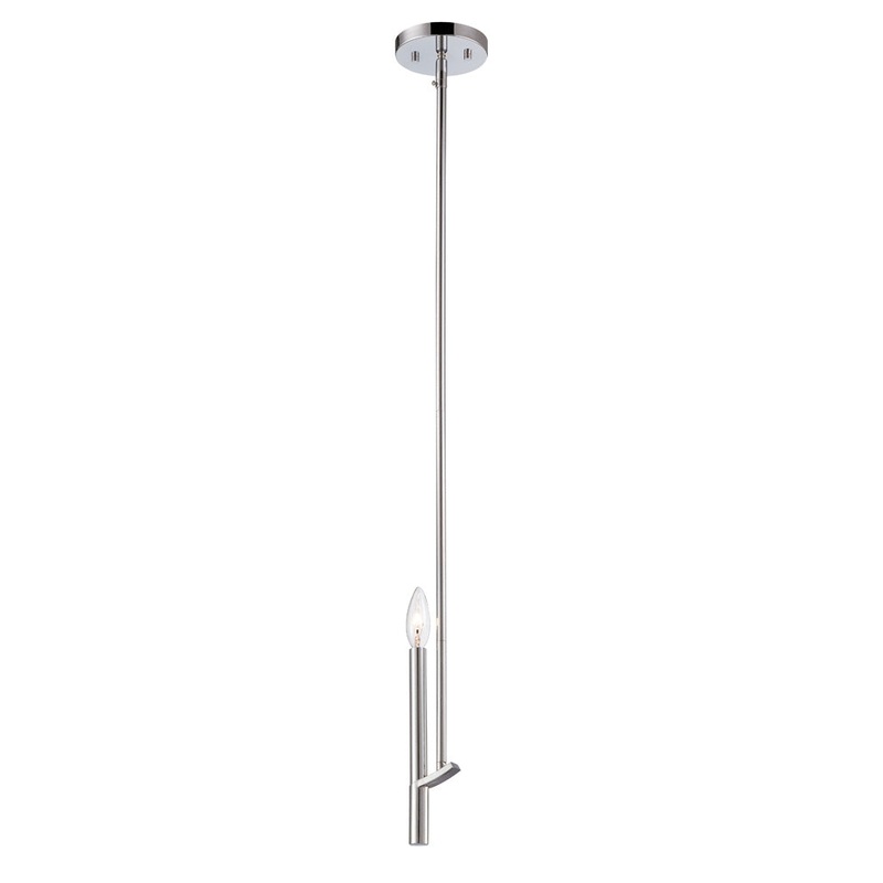 Cordova One Light Mini Pendant in Chrome