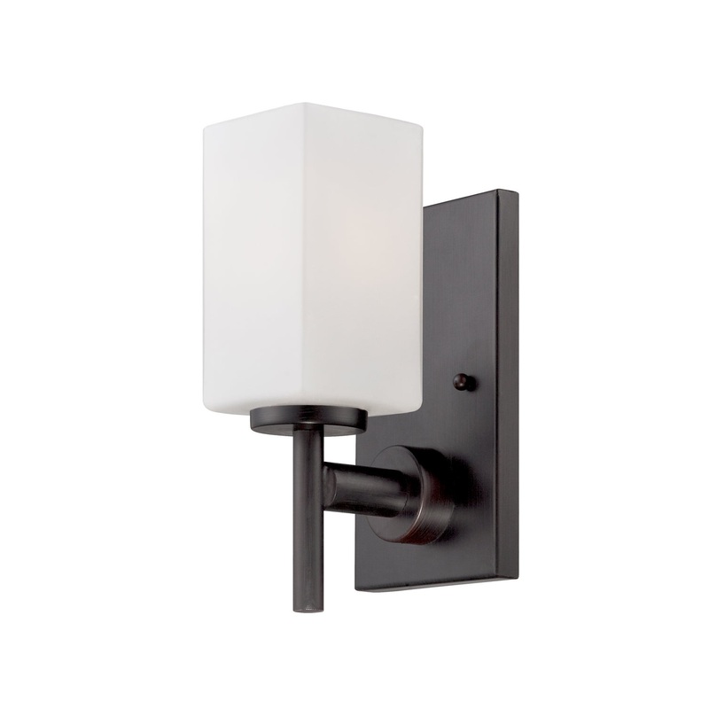 Dakota One Light Wall Sconce in Biscayne Bronze