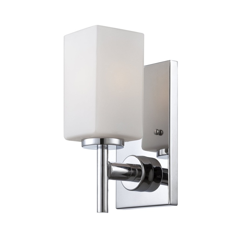Dakota One Light Wall Sconce in Chrome