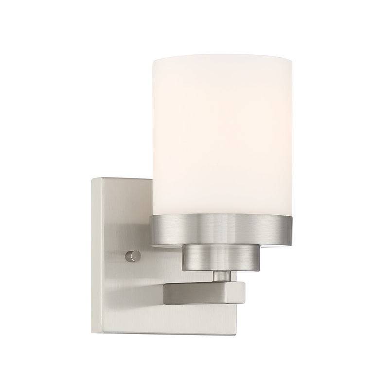 Kaden One Light Wall Sconce in Satin Platinum
