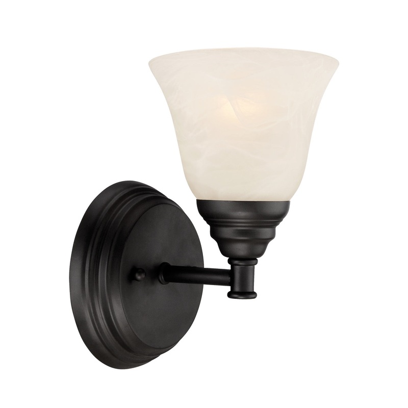 Kendall One Light Wall Sconce in Oil Rubbed Bronze