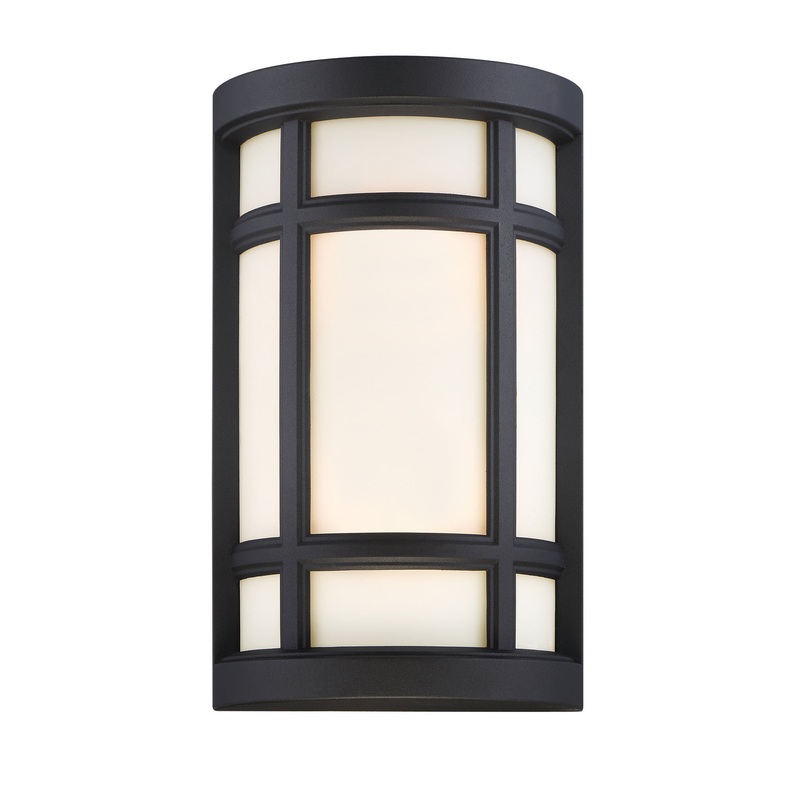 Logan Square Two Light Wall Sconce in Black