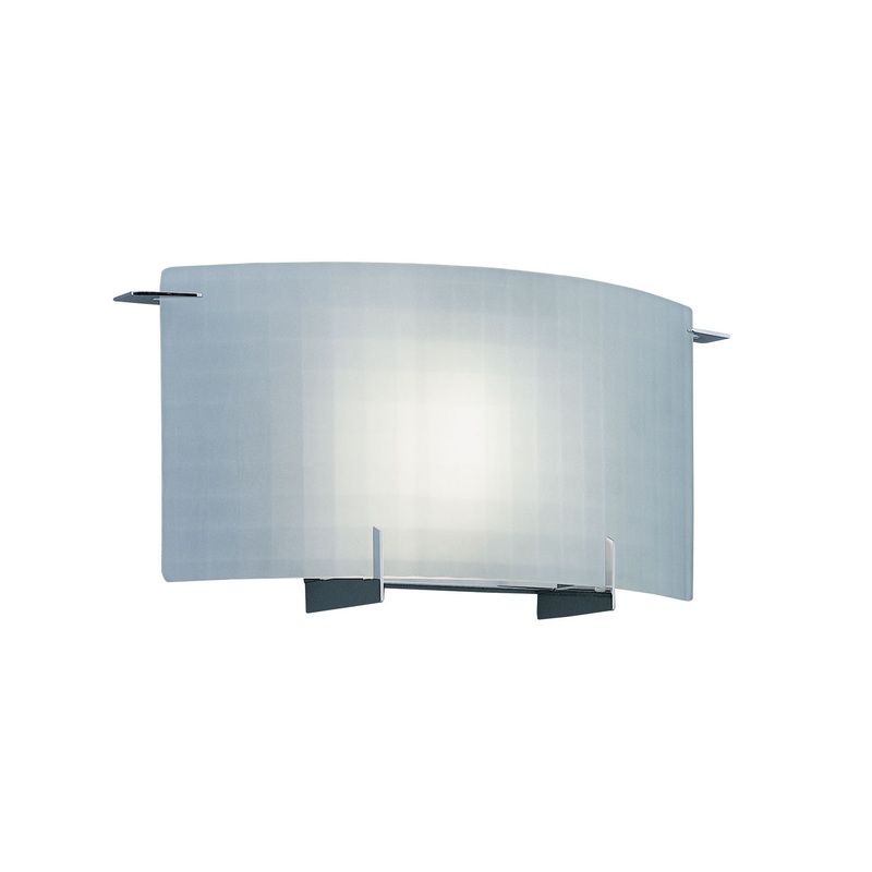 Moderne One Light Wall Sconce in Chrome