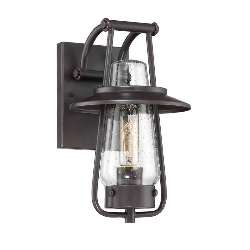 Stonyridge One Light Wall Lantern in Satin Bronze
