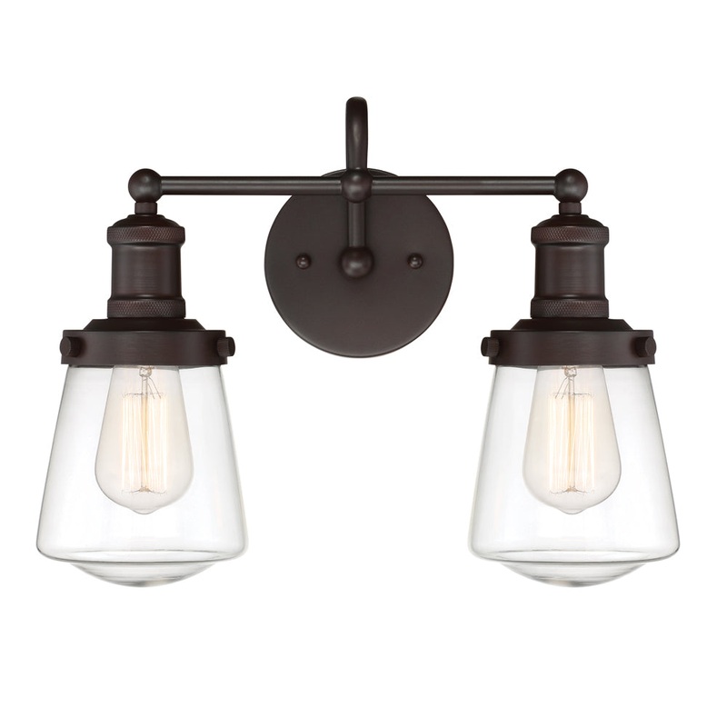 Taylor Two Light Bath in Satin Bronze
