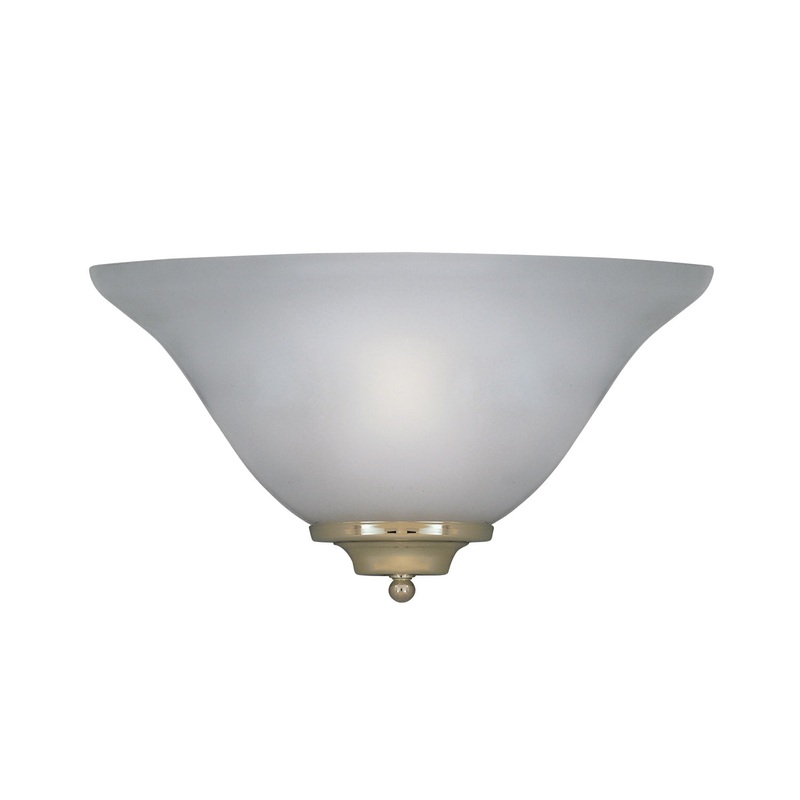 Value Wall Sconce One Light Wall Sconce in Assorted Cap Finishes