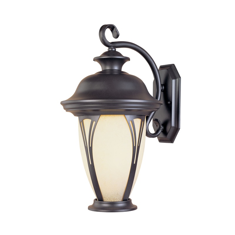 Westchester One Light Wall Lantern in Bronze