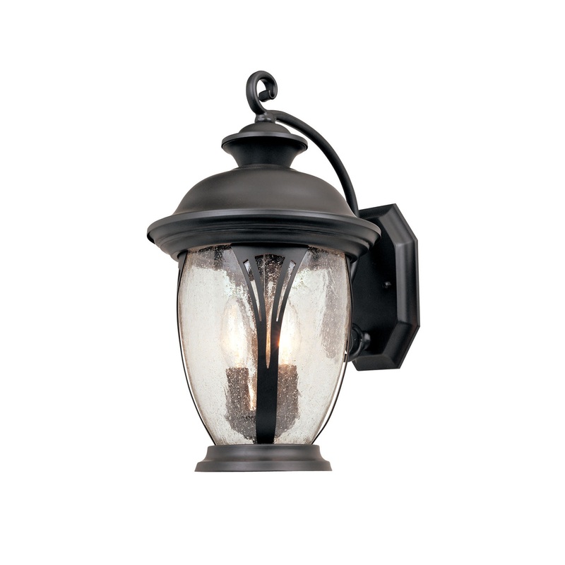 Westchester Three Light Wall Lantern in Bronze