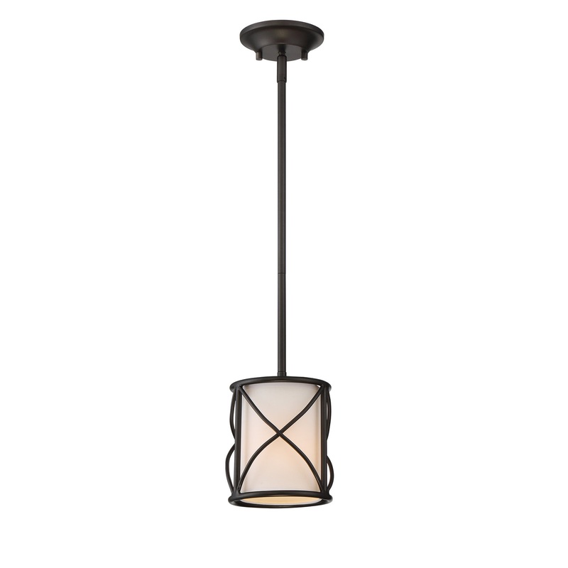 Avara One Light Mini Pendant in Oil Rubbed Bronze