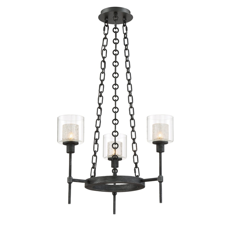 Cazadero LED Pendant in Weathered Pewter
