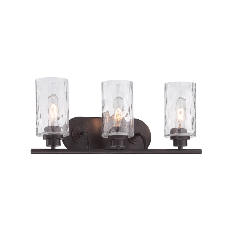 Gramercy Park Three Light Bath Bar in Old English Bronze