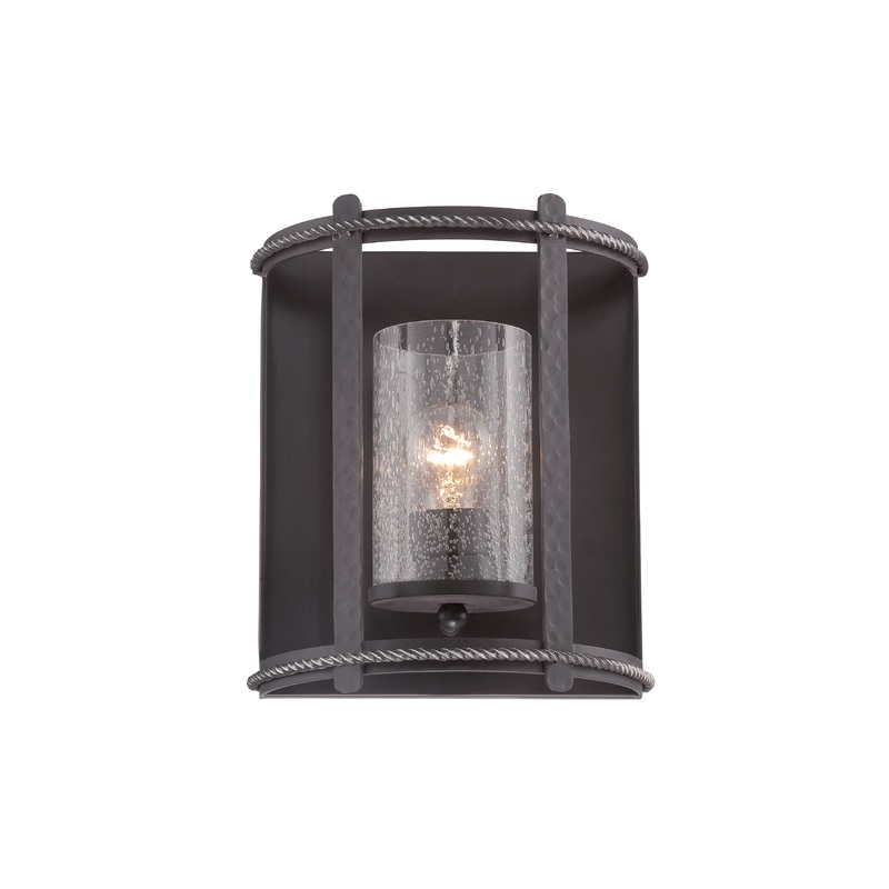 Palencia One Light Wall Sconce in Artisan Pardo Wash