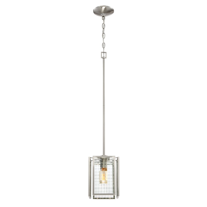 Pivot Mini-Pendant in Satin Platinum