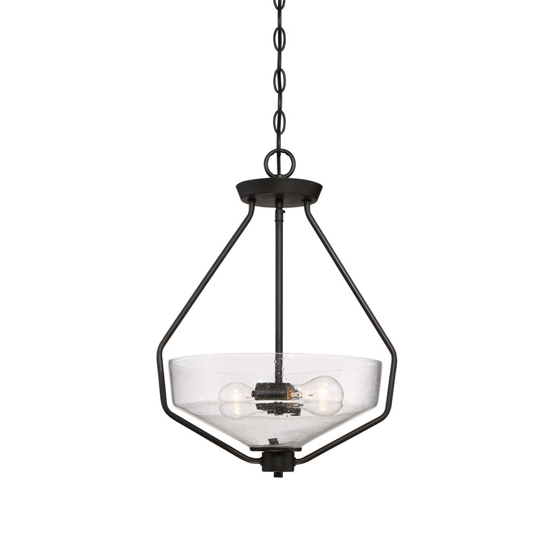 Printers Row Inverted Pendant in Oil Rubbed Bronze