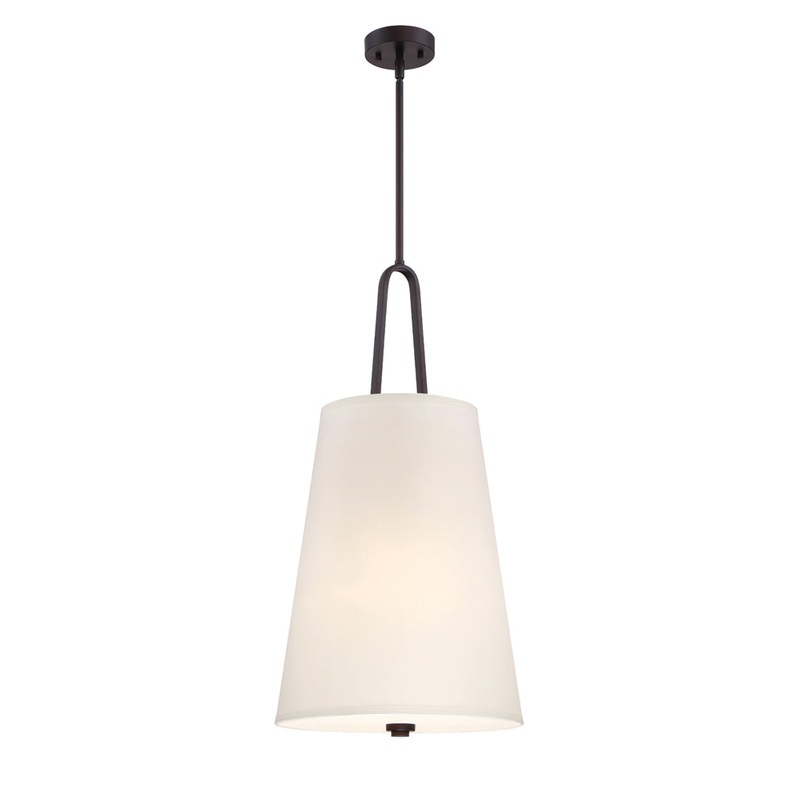 Studio Foyer Pendant in Satin Bronze