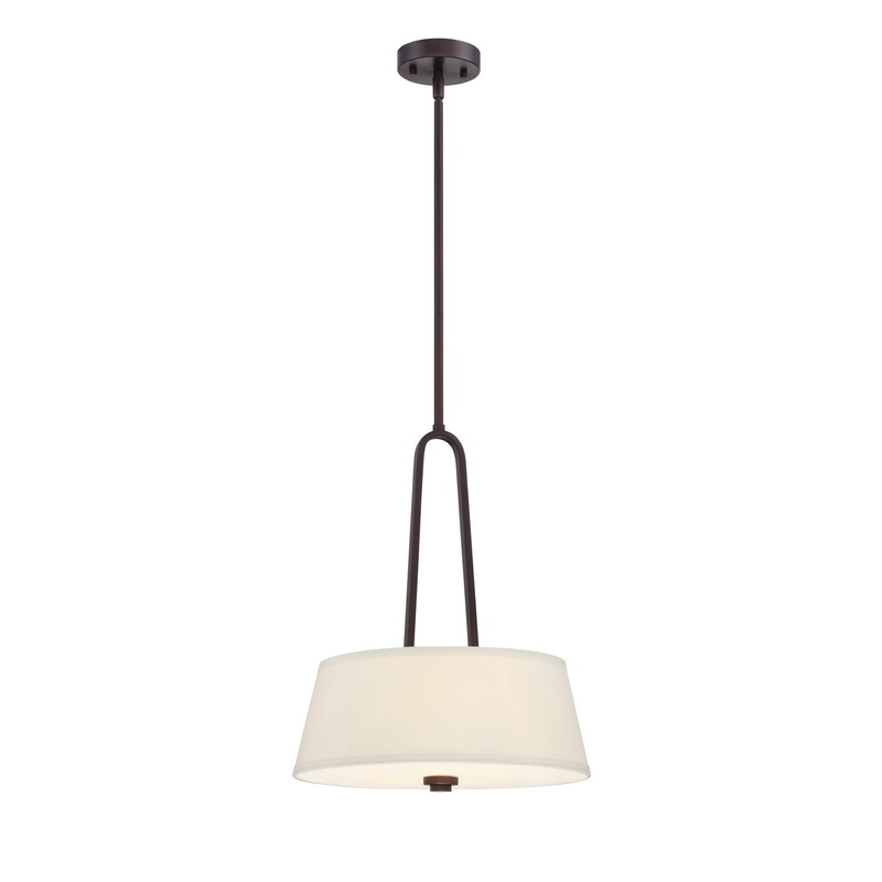 Studio Inverted Pendant in Satin Bronze