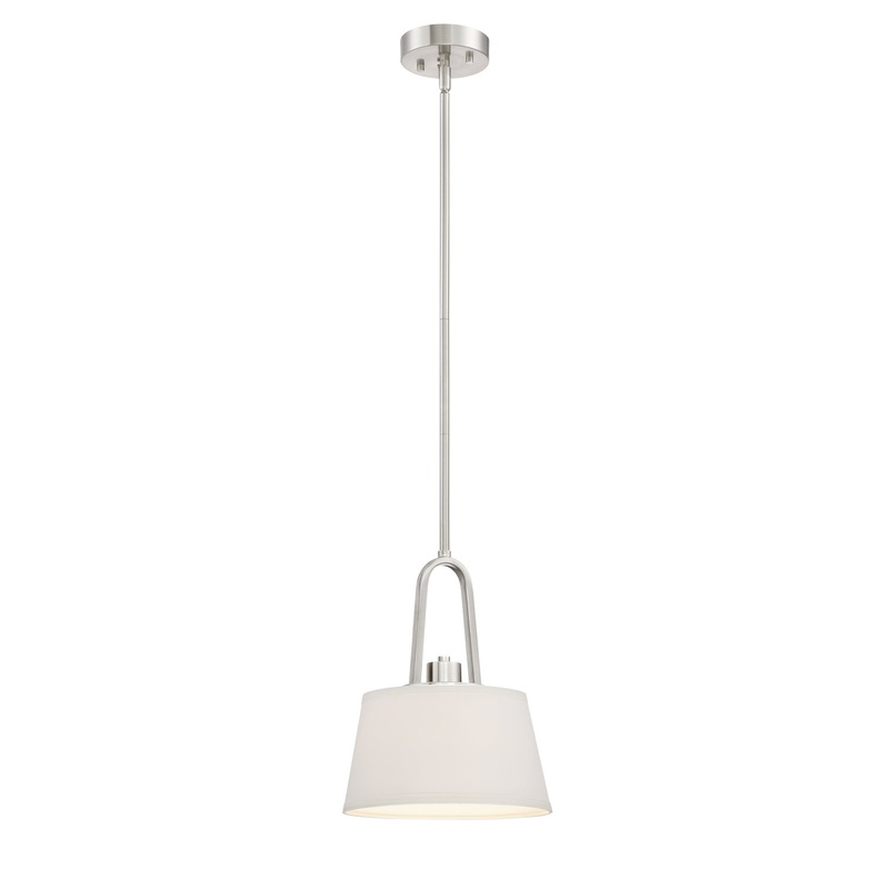 Studio Mini-Pendant in Satin Platinum