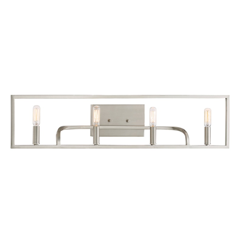 Uptown Three Light Pendant in Satin Platinum