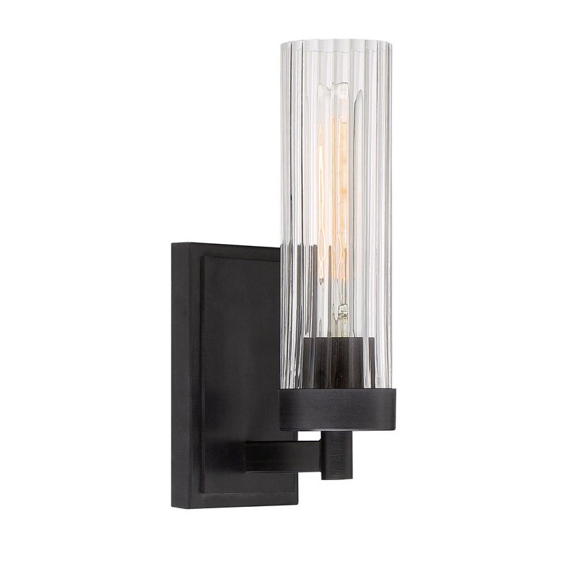 Braden One Light Wall Sconce in Iron (Graphite)
