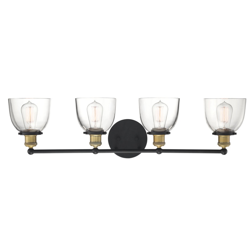 Bryson Four Light Bath in Vintage Bronze