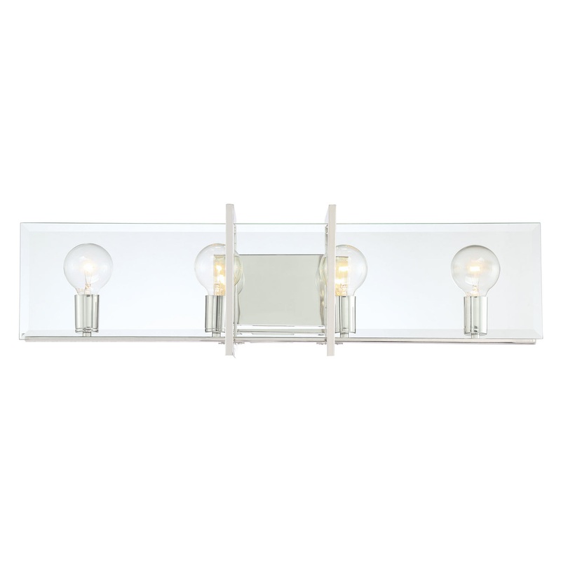 Ethan Four Light Bath in Polished Nickel