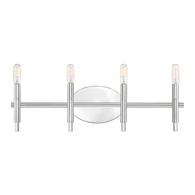 Jessa Four Light Bath in Chrome
